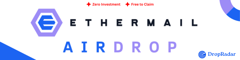 EtherMail Airdrop Banner